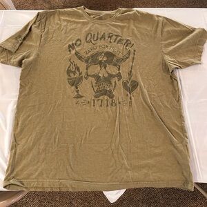 Zero Foxtrot Shirt Mens 3XL No Quarter Skull Afterlife Club Member Military